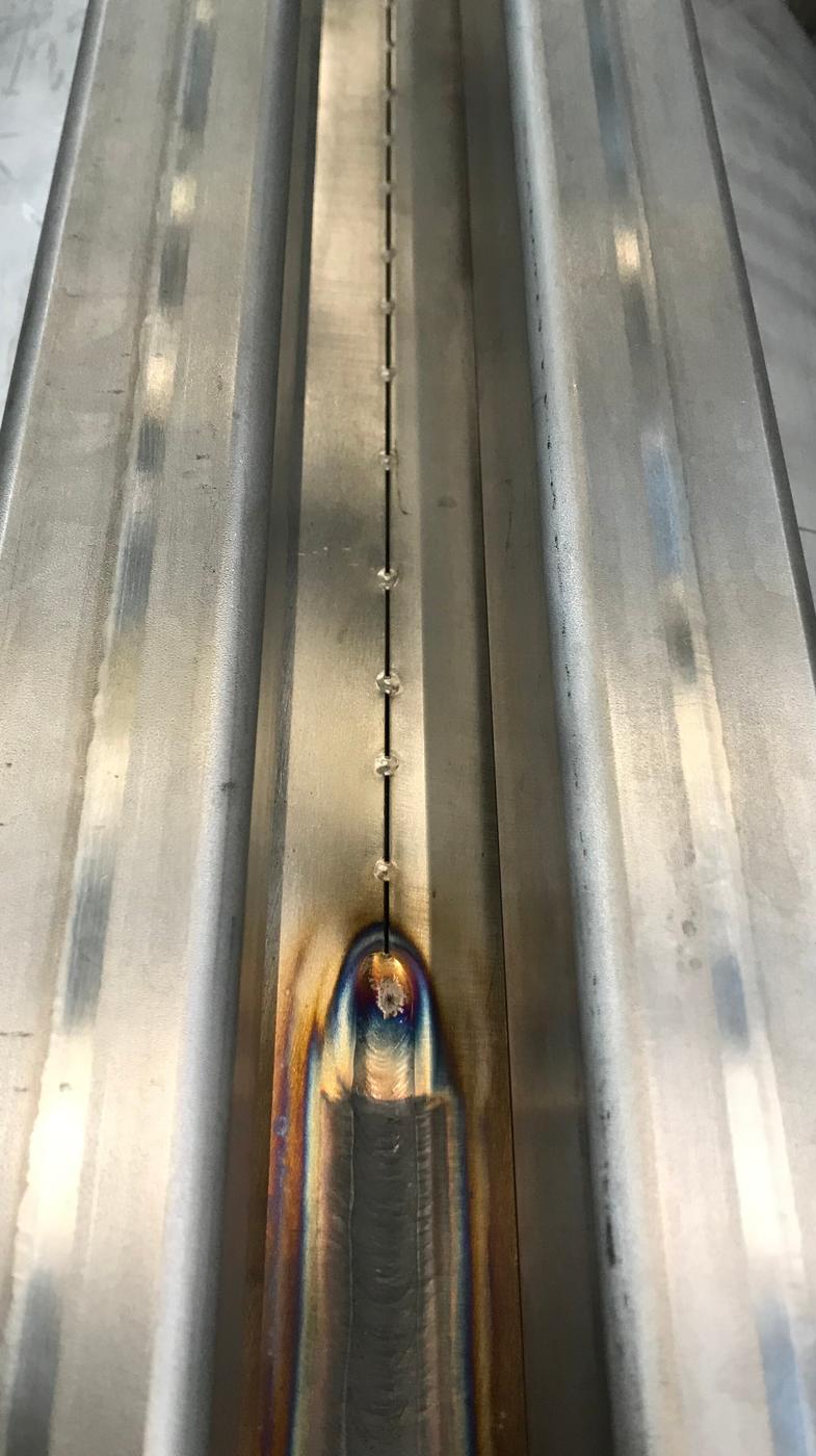 Spawanie TIG tandem stal nierdzewna — pełny przetop zbiorniki przemysł spożywczy INOX